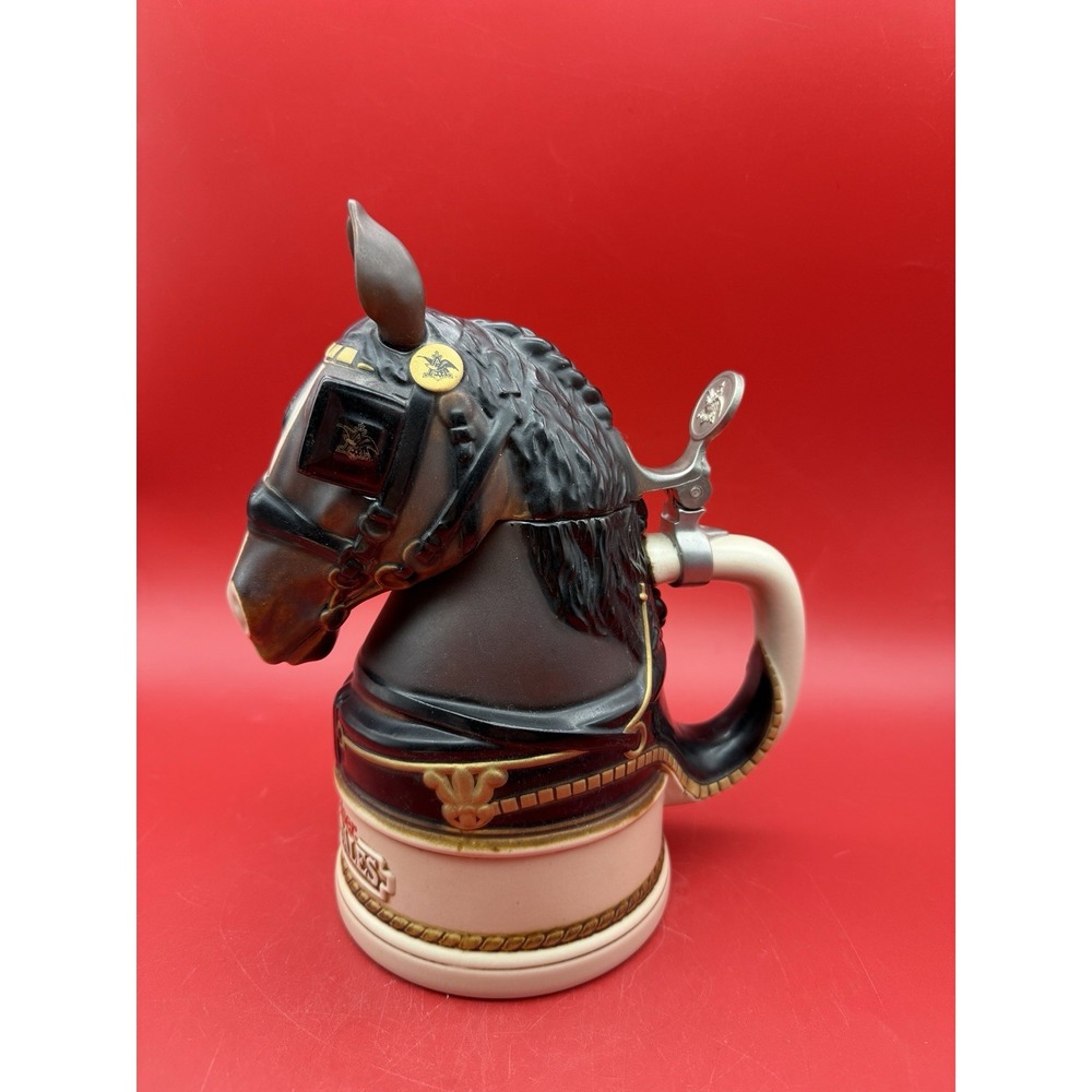 Anheuser-Busch Collectors Club 1996 Members Only Stein "King-A Regal Spirit" 9"